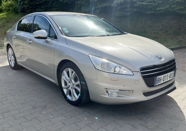 Peugeot 508 cena 32900 przebieg: 213000, rok produkcji 2011 z Nowe Warpno małe 232